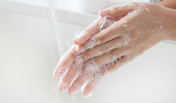 Hands washing.